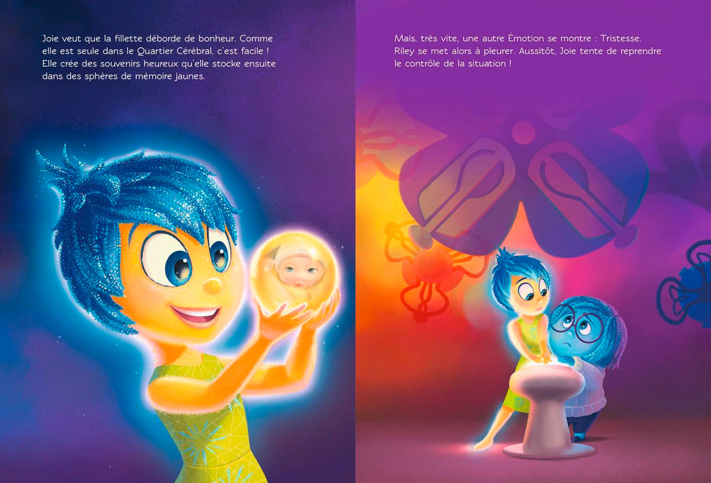 Livre Illustré Disney Pixar – Vice-Versa : L’Aventure des Émotions