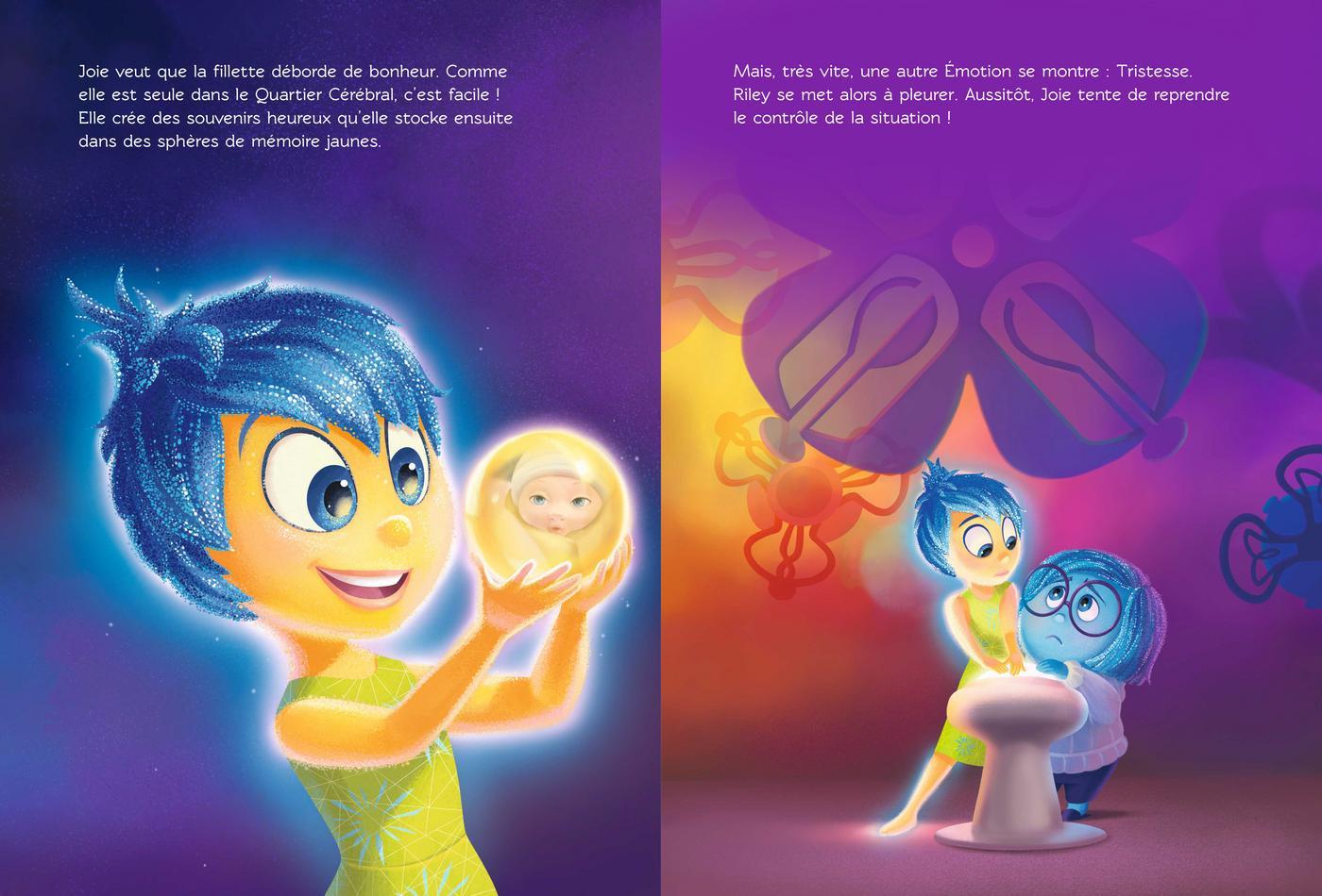 Livre Illustré Disney Pixar – Vice-Versa : L’Aventure des Émotions
