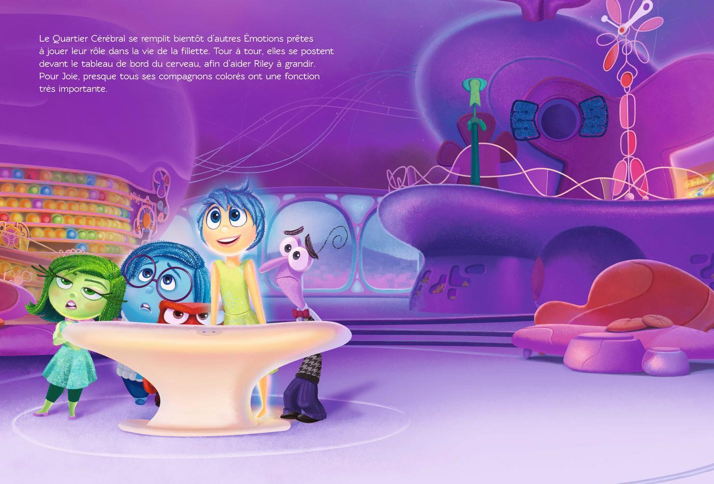 Livre Illustré Disney Pixar – Vice-Versa : L’Aventure des Émotions