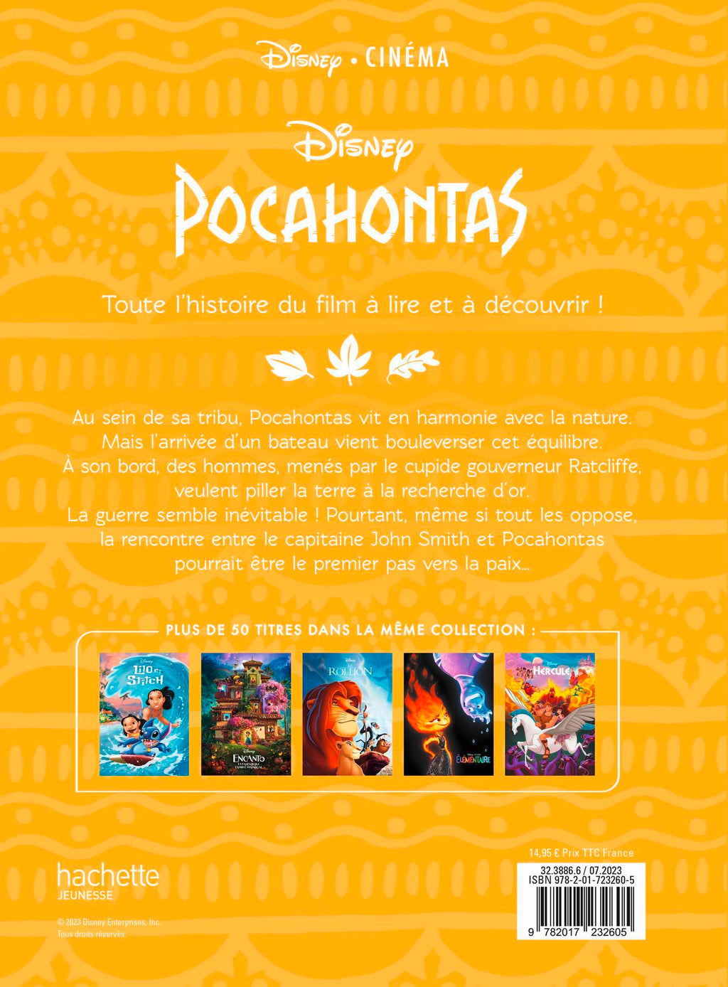 Disney Pocahontas – Grand Livre Illustré pour Enfants