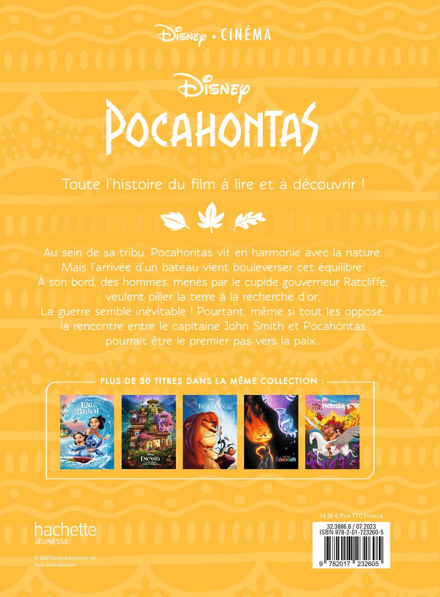 Disney Pocahontas – Grand Livre Illustré pour Enfants