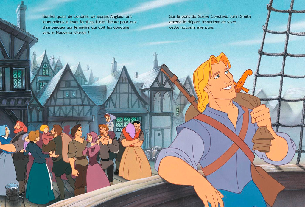 Disney Pocahontas – Grand Livre Illustré pour Enfants