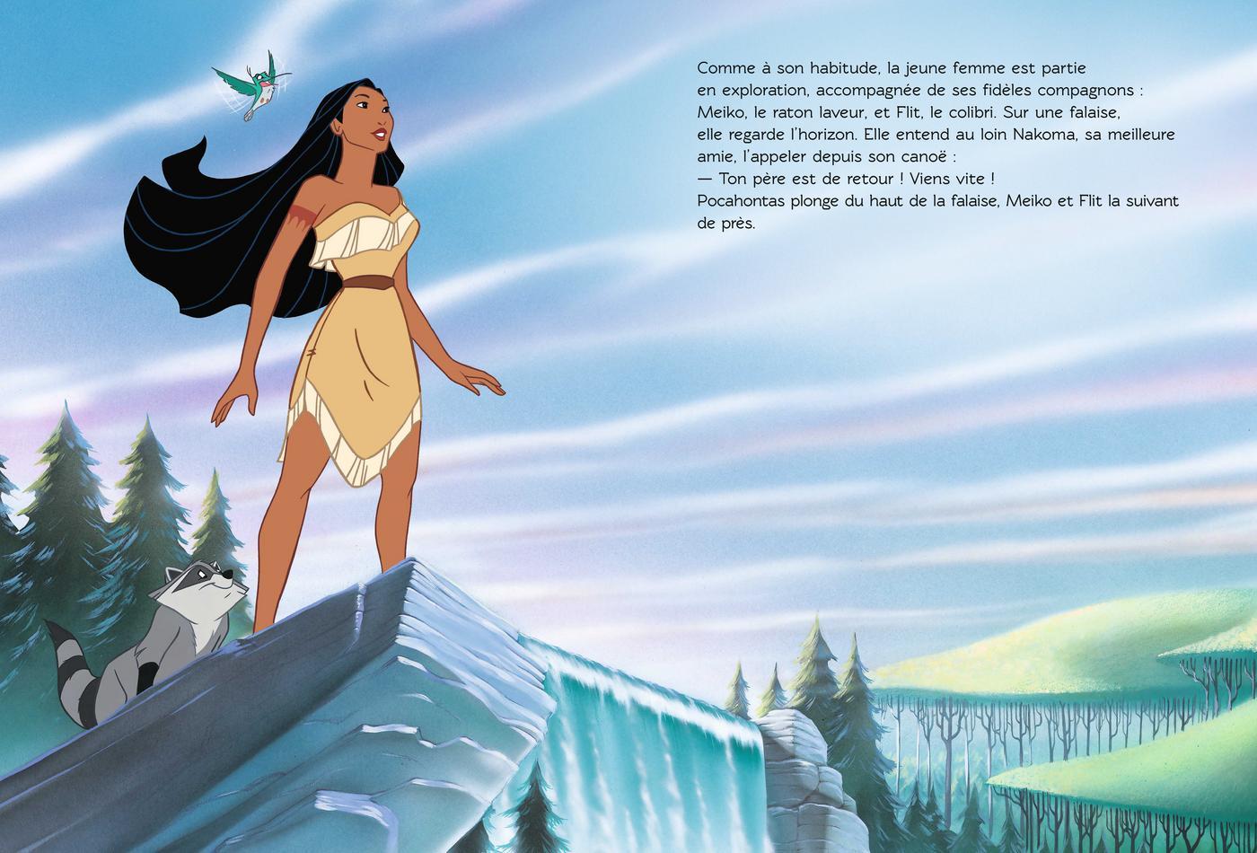 Disney Pocahontas – Grand Livre Illustré pour Enfants