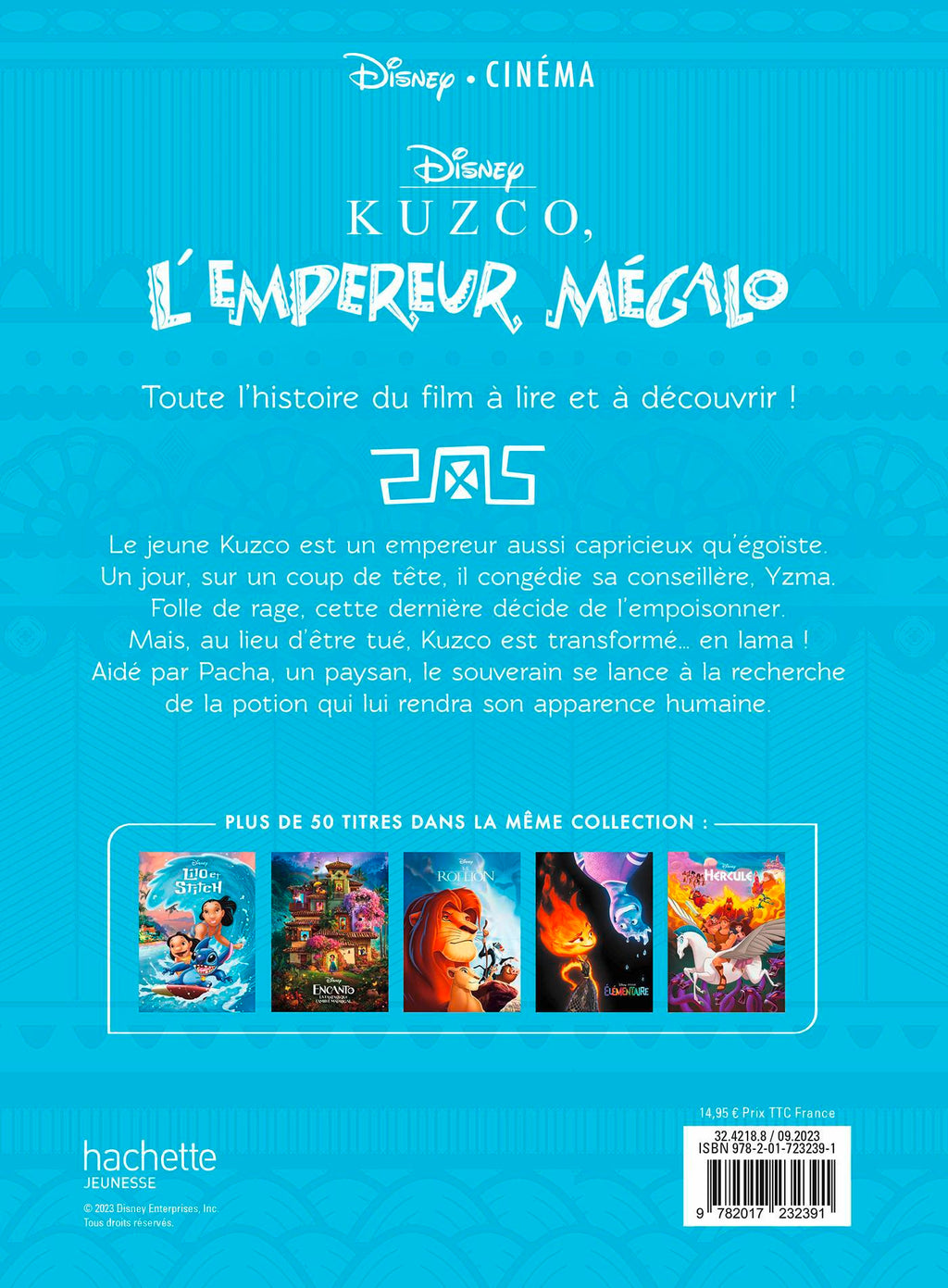 Livre Disney Kuzco, l’Empereur Mégalo – Le Grand Conte Classique Illustré