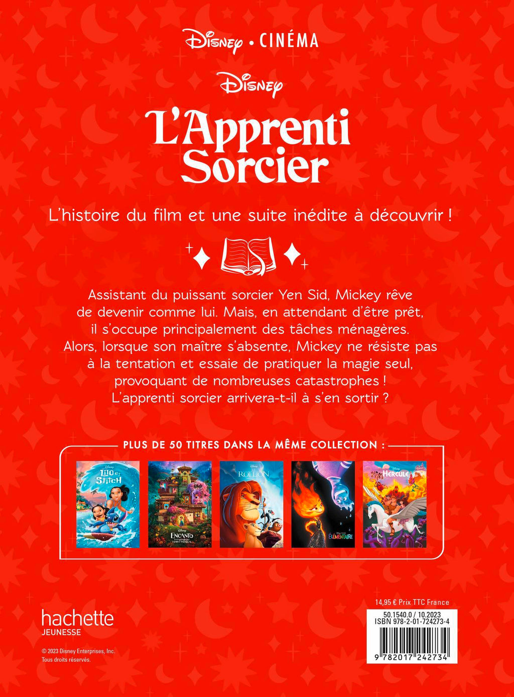 Disney – L’Apprenti Sorcier | Grand Livre Illustré pour Enfants