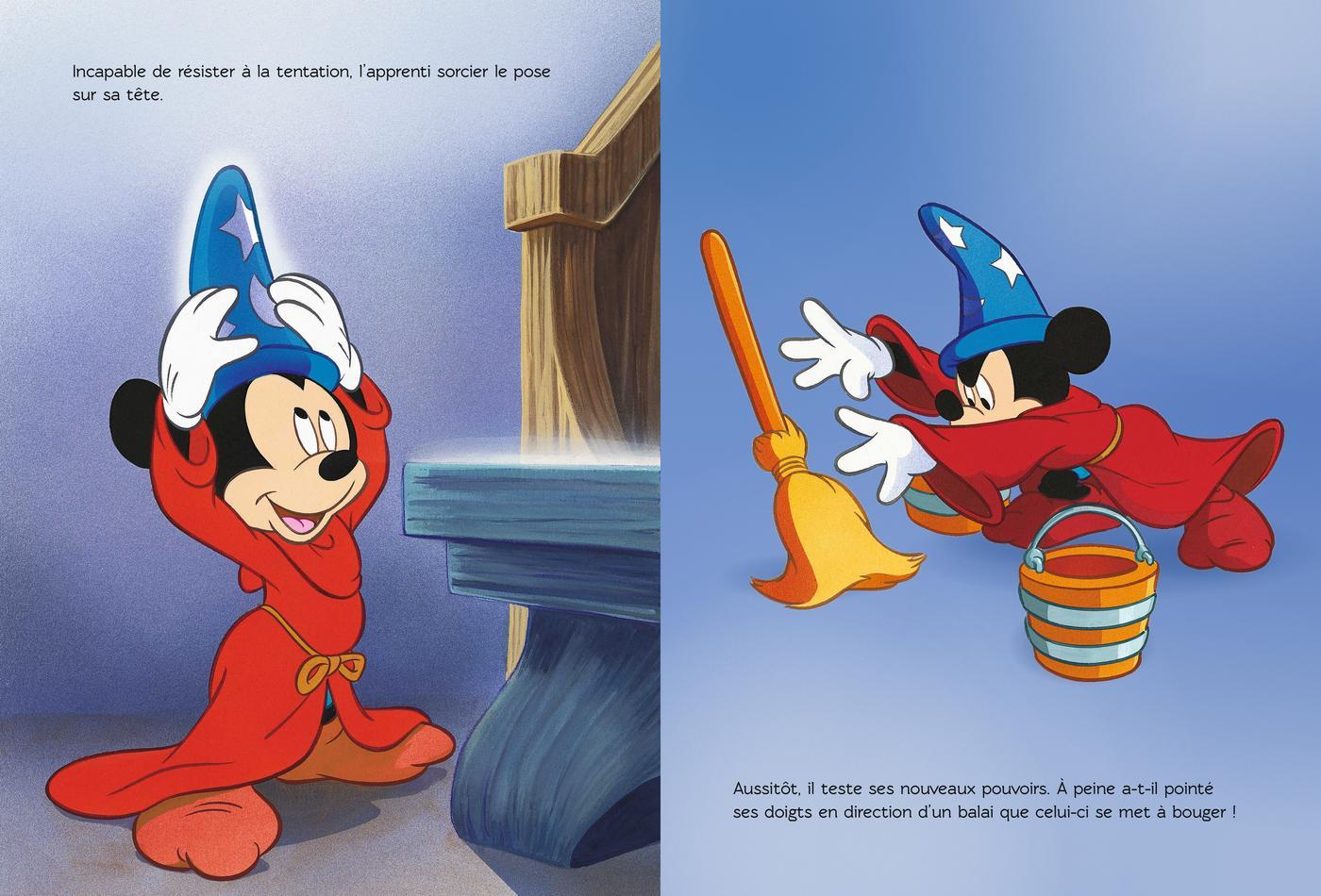 Disney – L’Apprenti Sorcier | Grand Livre Illustré pour Enfants