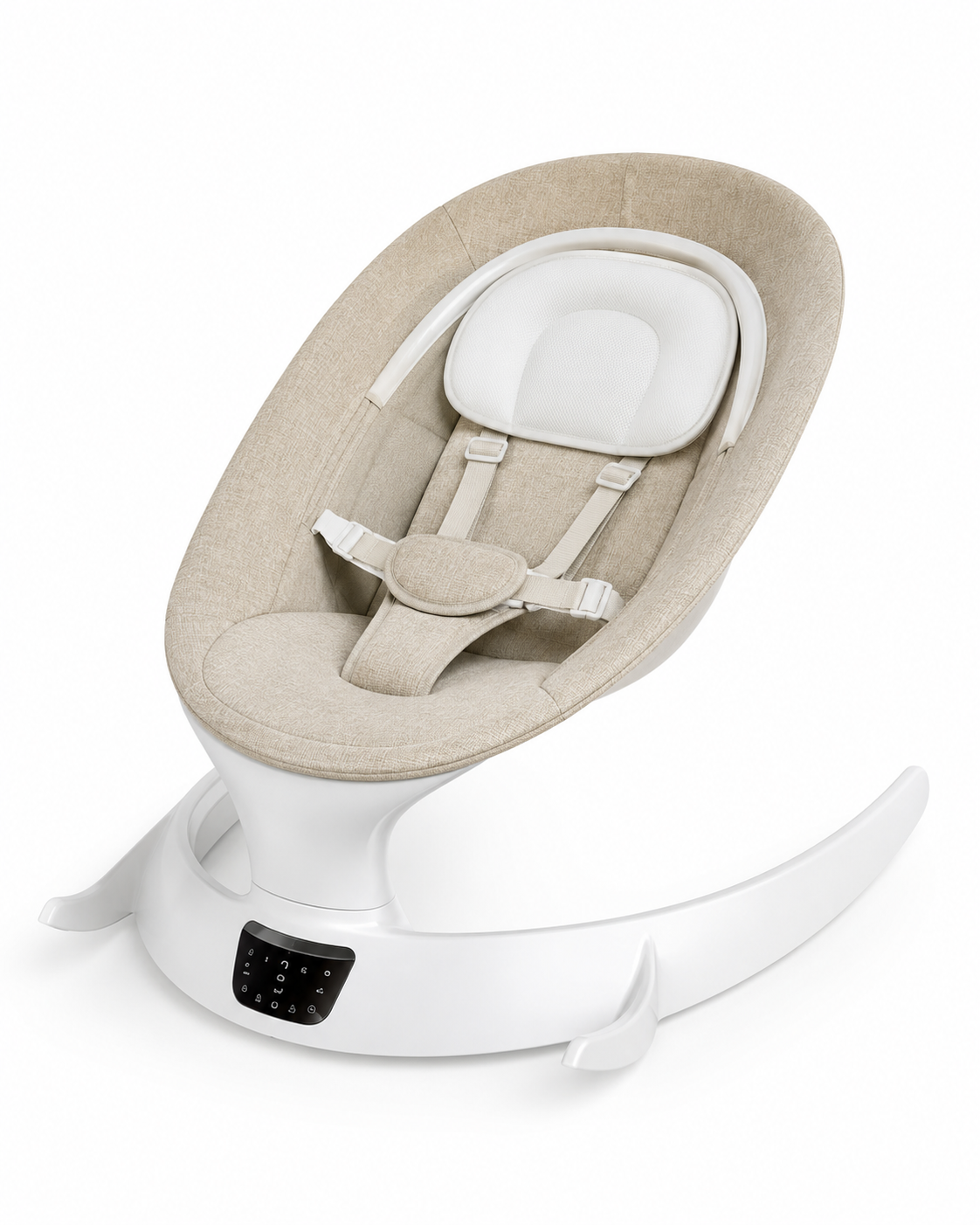 Balancelle Électrique Kidilo avec Moustiquaire – Transat Bébé Réglable dès la Naissance