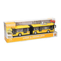 Bus Scolaire Articulé – Lumières & Sons (44,3 cm)