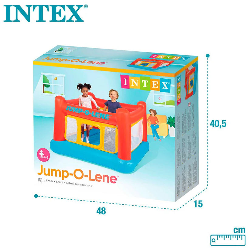 Château Gonflable Intex Jump-O-Lene – Aire de Rebond Enfant 3-6 Ans
