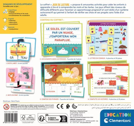 JEUX DE LECTURE