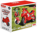 Le jouet rouge Dolu My First Moto est doté d'une construction en plastique durable et de roues larges pour aider les tout-petits à développer leur équilibre et leur motricité.
