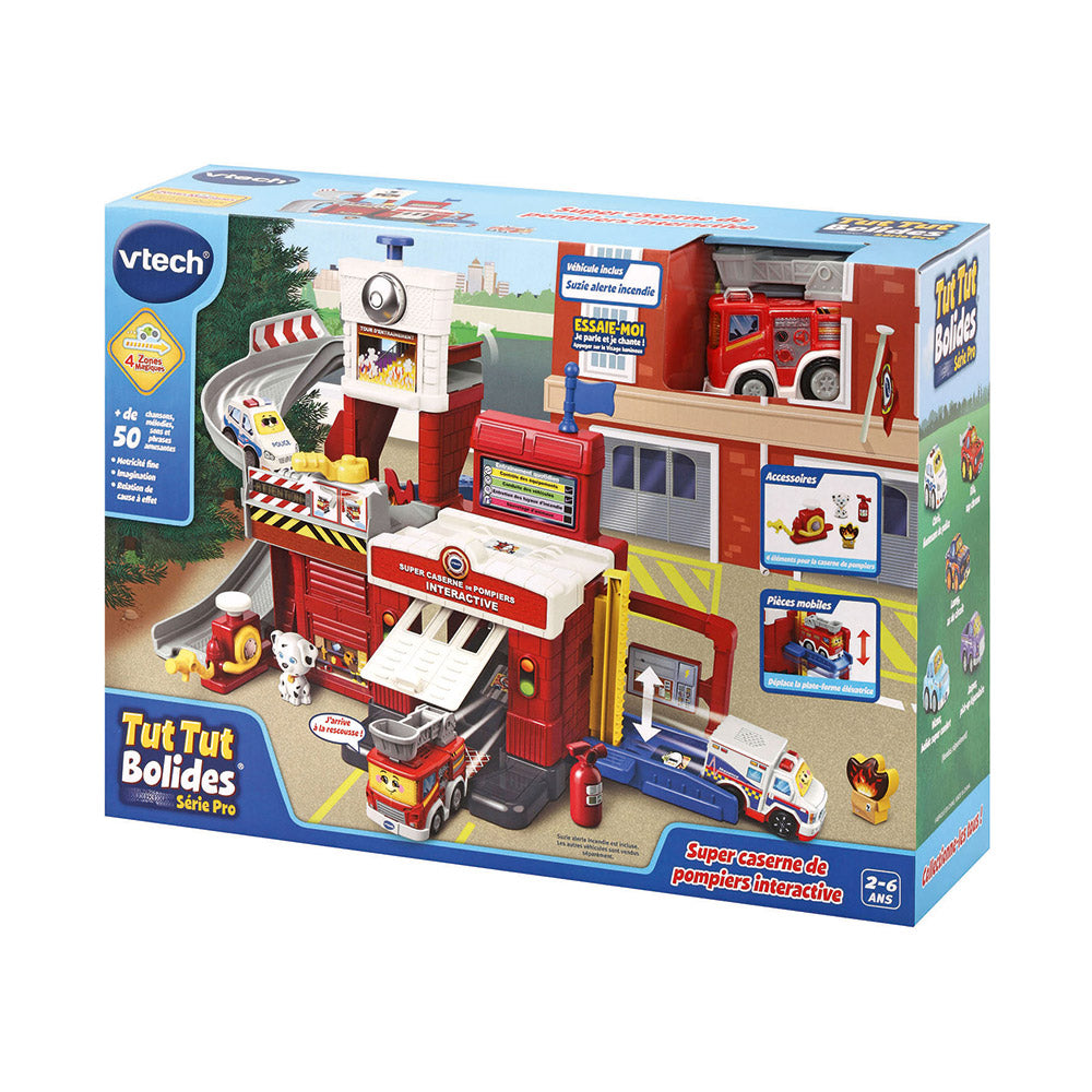 Super caserne de pompiers interactive - Série Pro