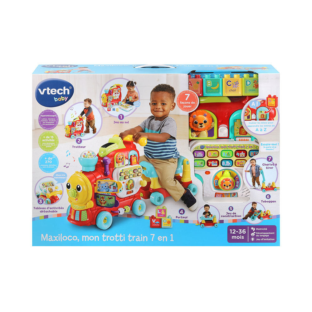 Maxiloco, mon trotti train 7 en 1 -vtech