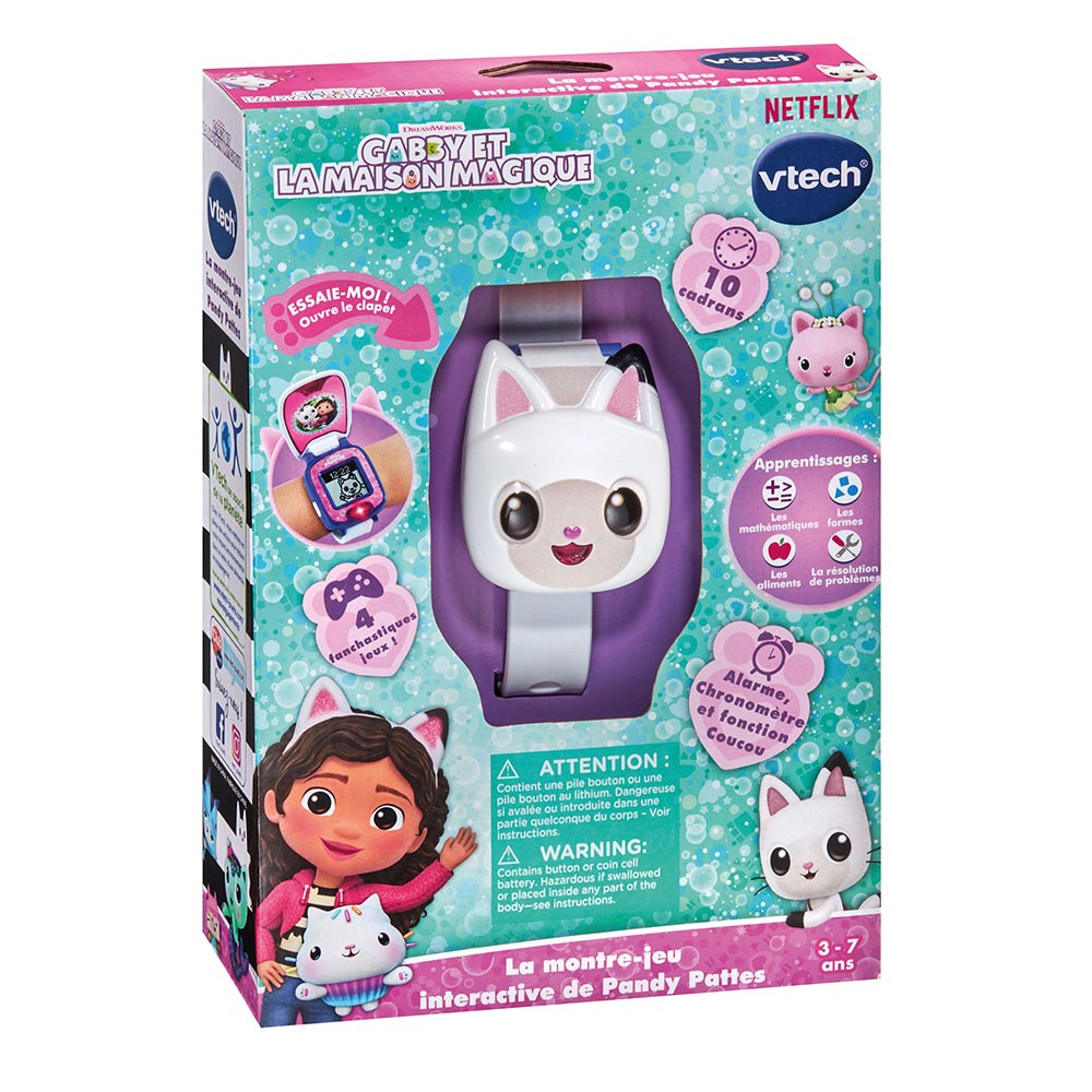 La Montre-jeu interactive de Pandy Pattes -vtech
