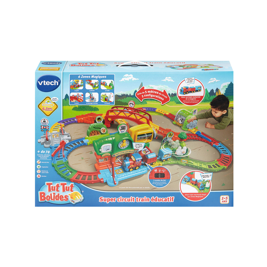 Super circuit train éducatif