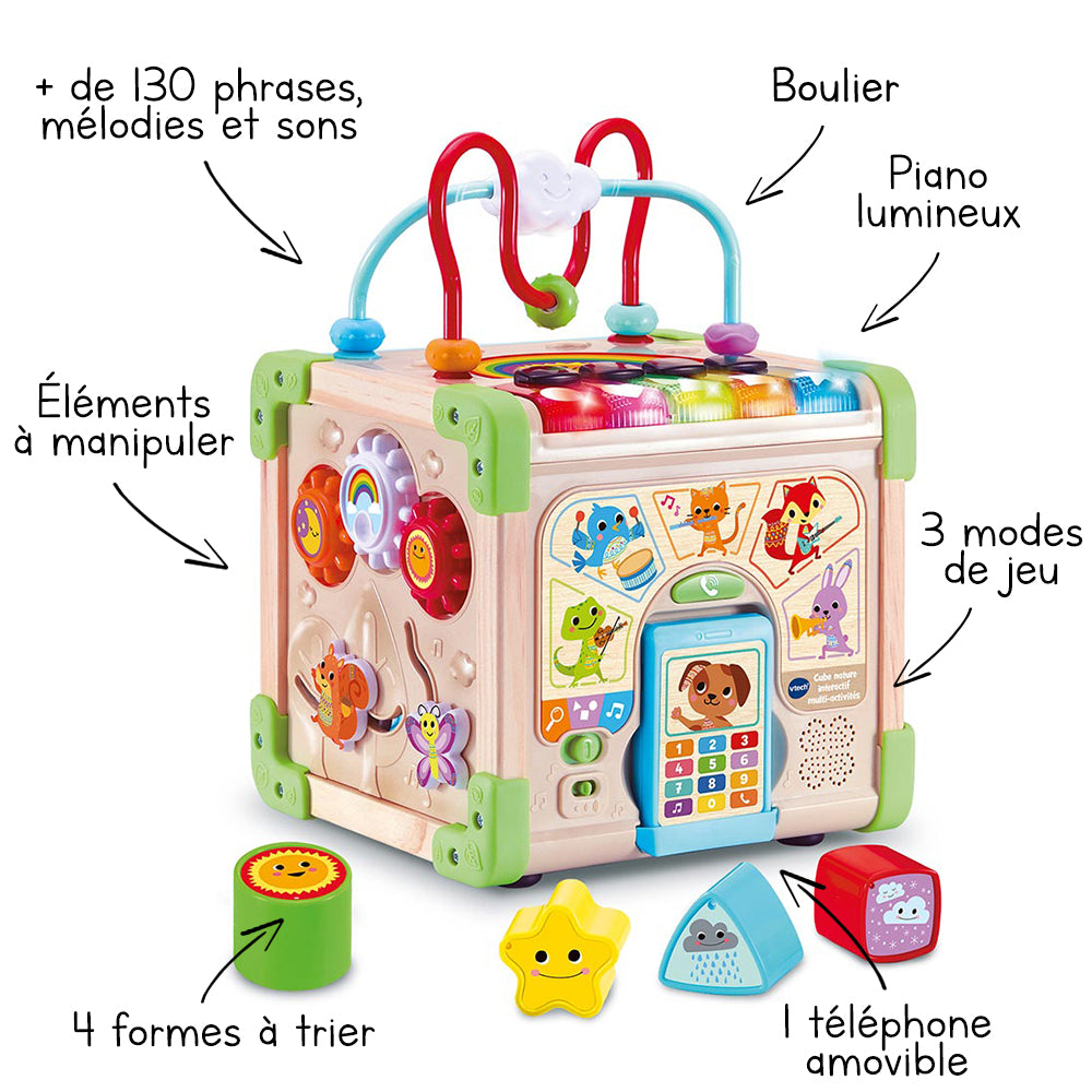 Cube nature interactif multi-activités - VTech