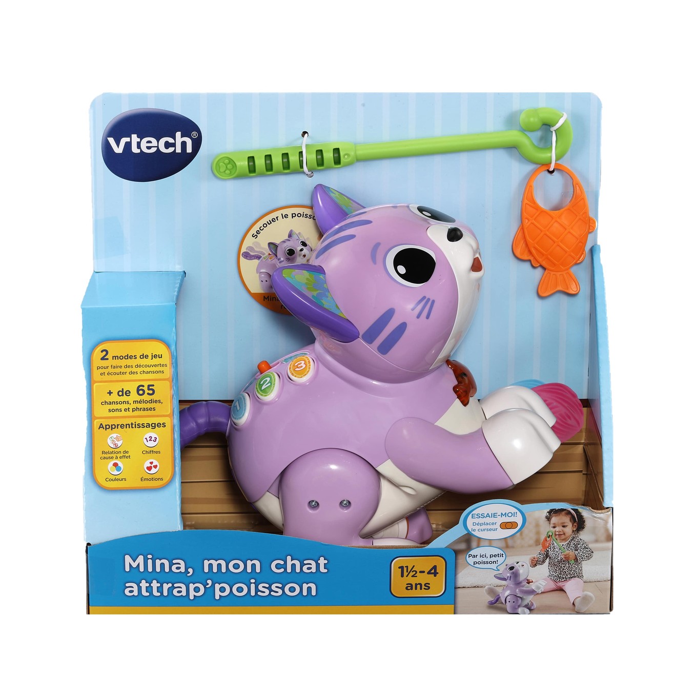 Mina, mon chat attrap’poisson - Vtech