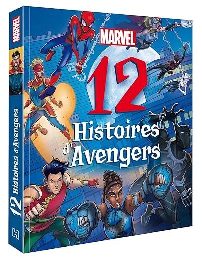Livre Marvel – 12 Histoires d’Avengers pour Enfants