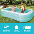 Piscine Gonflable Rectangulaire Intex – Wet Set Collection 228 × 121 × 40 cm dès 3 Ans