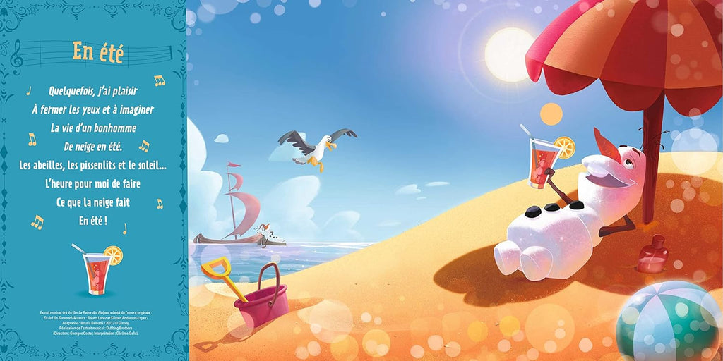 LA REINE DES NEIGES - Mes Premières Chansons - Livre sonore - Disney