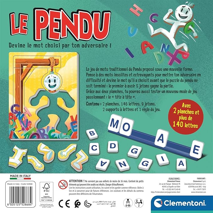 🎲 Jeu pour Enfants Multicolore – Clementoni