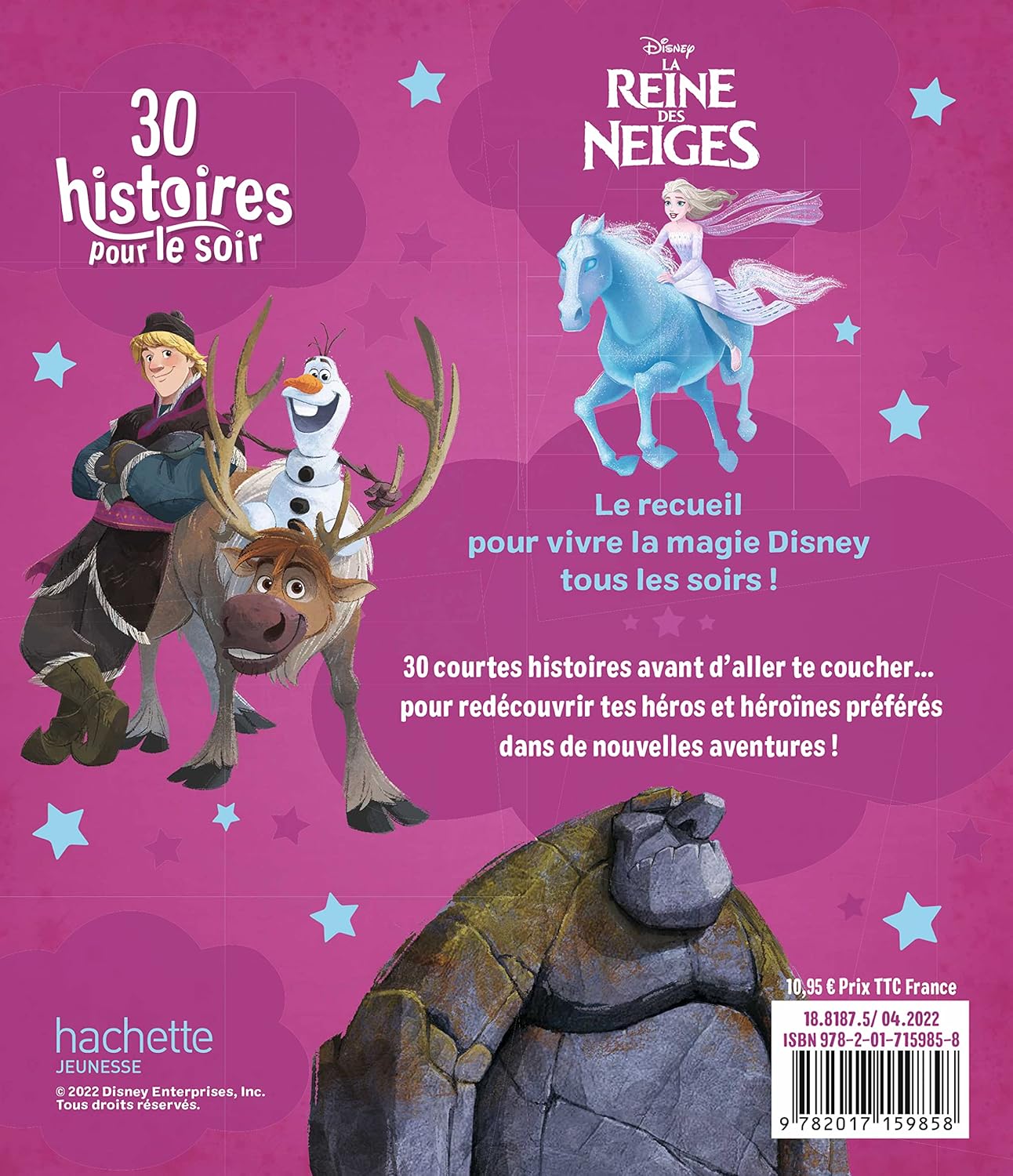 LA REINE DES NEIGES - 30 Histoires pour le soir : De princesses à reines - Disney