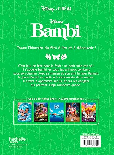 Livre Disney Bambi – Le Grand Conte Classique Illustré