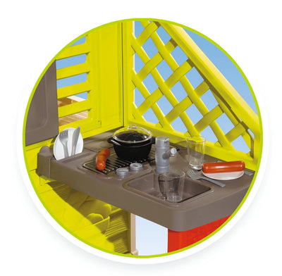 Cabane Nature avec Cuisine  - Smoby