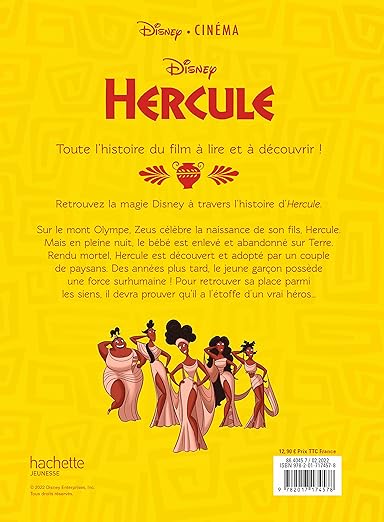 Livre Disney Hercule – Le Grand Conte Classique Illustré