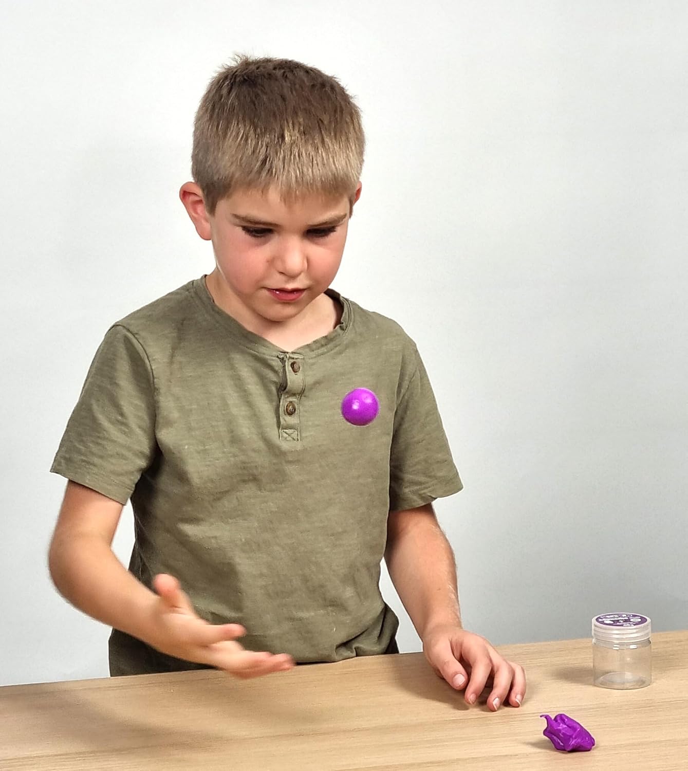 Boîte du kit de slime sensoriel Buki