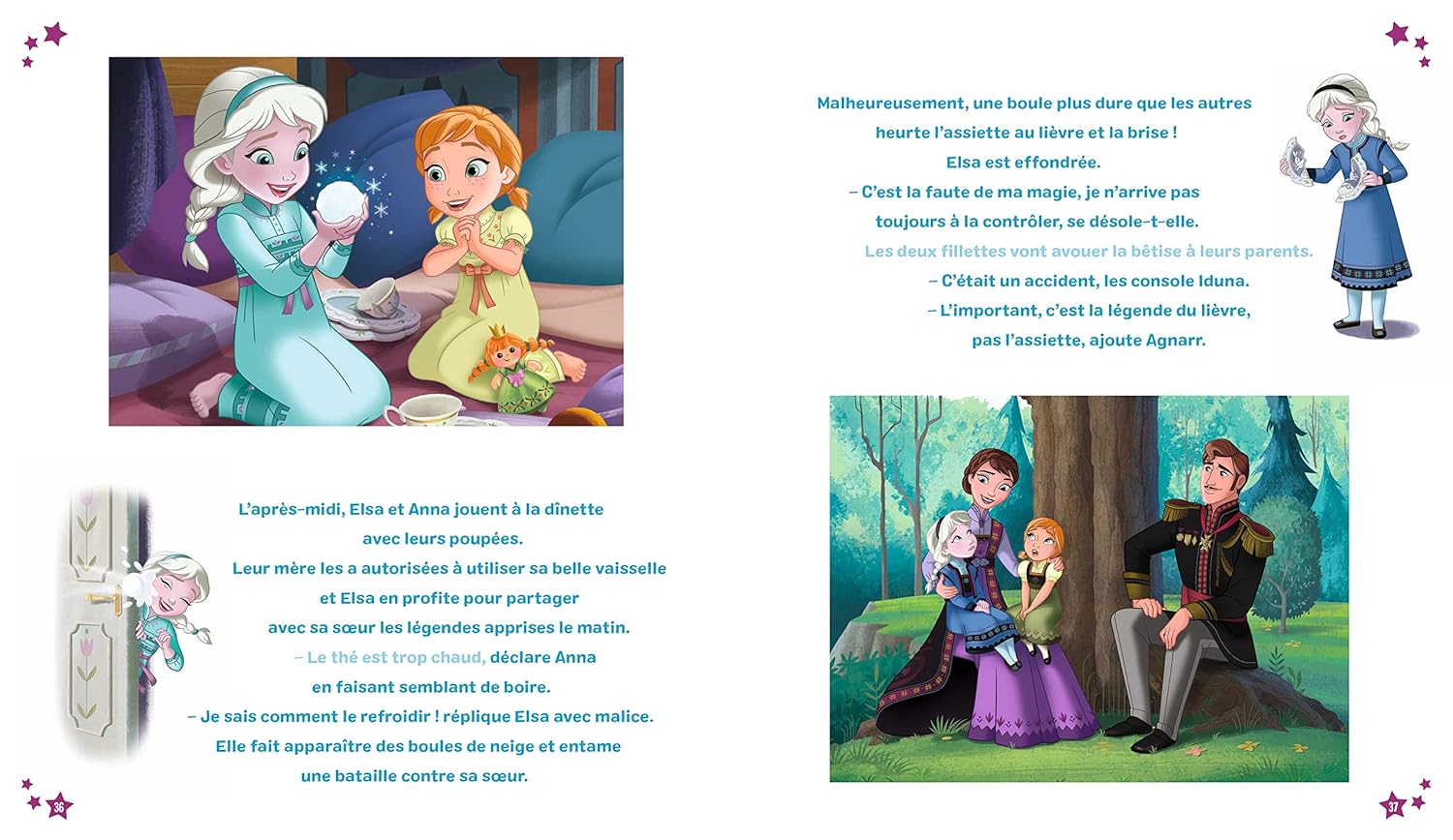 LA REINE DES NEIGES - 30 Histoires pour le soir : De princesses à reines - Disney