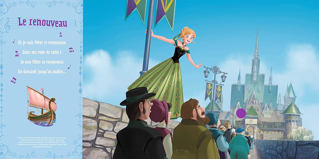 LA REINE DES NEIGES - Mes Premières Chansons - Livre sonore - Disney