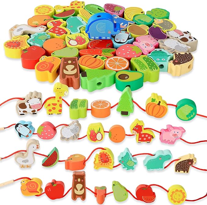 stringing beads for kids
