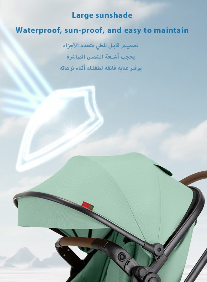 Poussette Bébé 2 en 1 Kidilo K08 –  (0 à 3 ans)