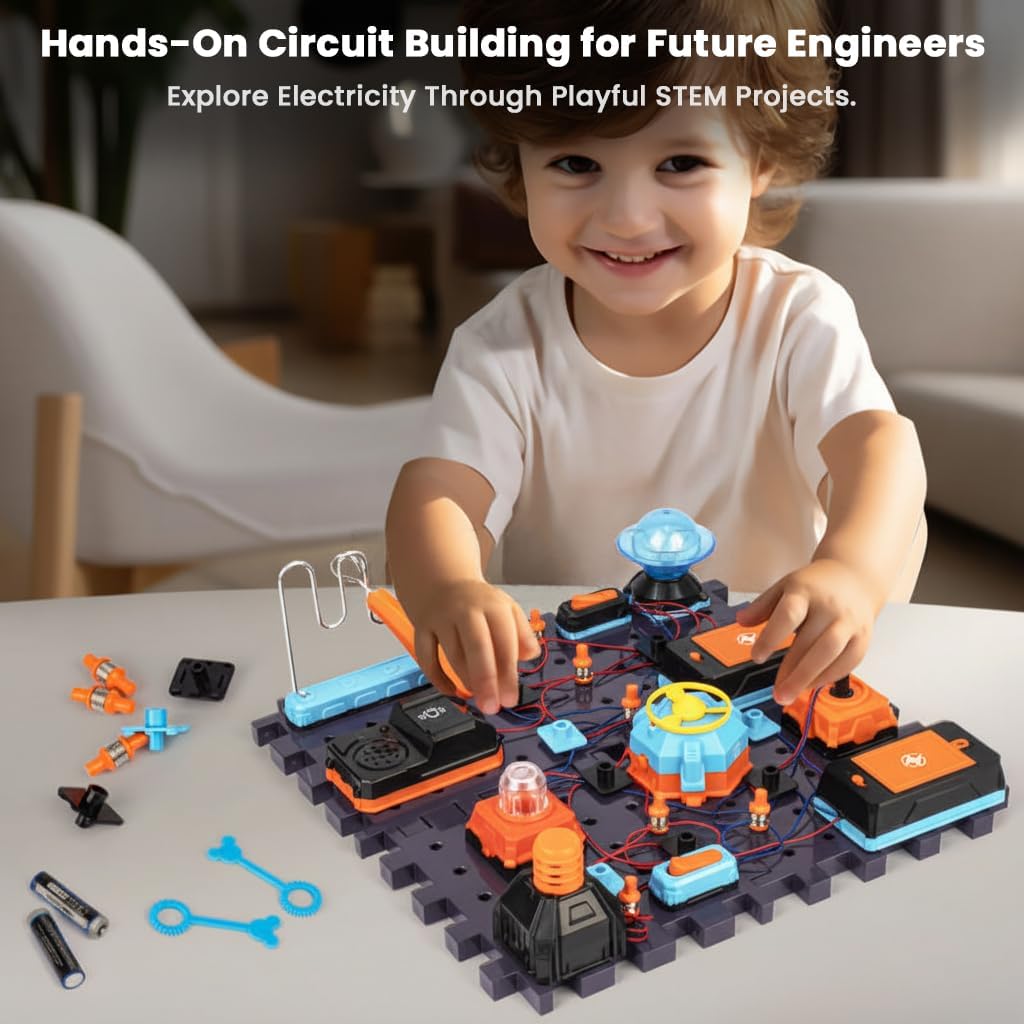 Coffret Circuits Électroniques STEM dès 8 Ans