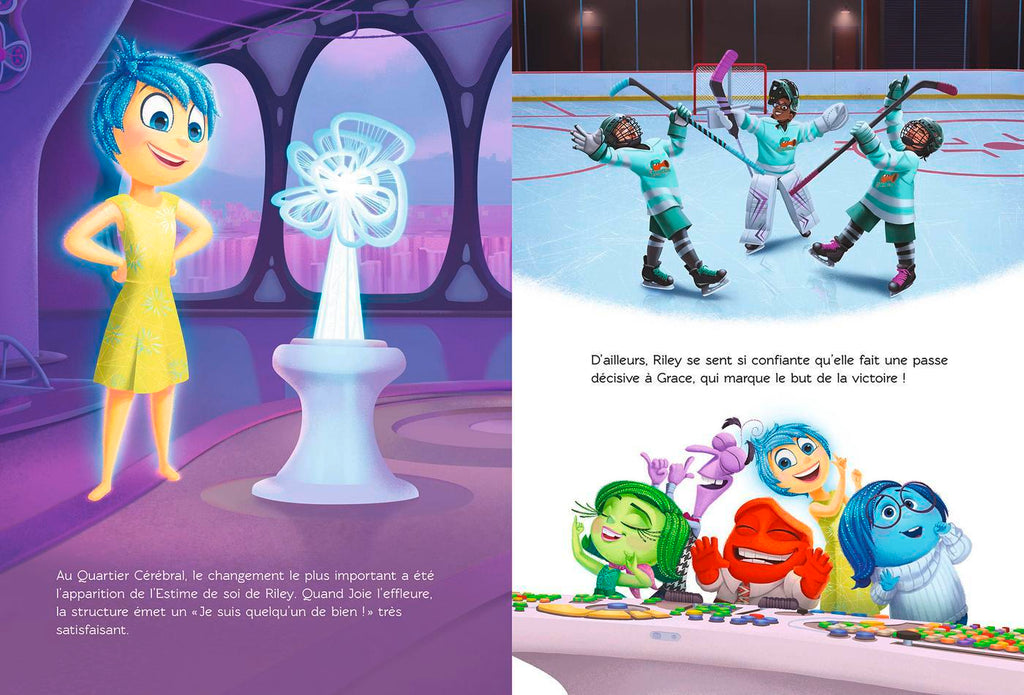Livre Illustré Disney Pixar – Vice-Versa 2 : Les Nouvelles Émotions