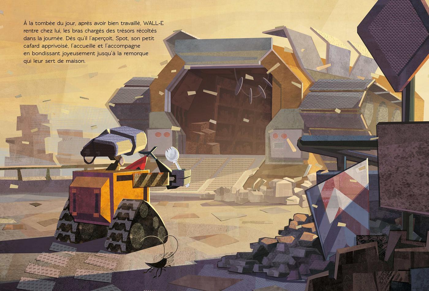 Livre Disney Pixar WALL·E – Le Grand Album Illustré du Film