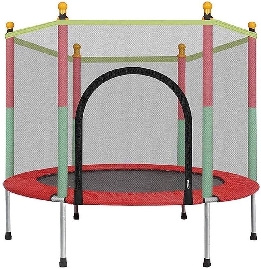 Trampoline Enfant 1,4 m avec Filet de Sécurité & Pieds en U