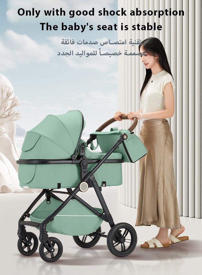 Poussette Bébé 2 en 1 Kidilo K08 –  (0 à 3 ans)