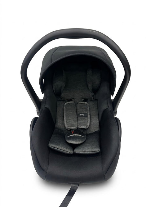 Coque Auto Bébé avec Réducteur Rembourré, Canopy et Poignée – Dès la Naissance