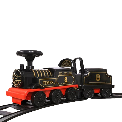 Train Porteur Électrique pour Enfants dès 2 Ans – Avec Rails, Lumières & Sons 🚂