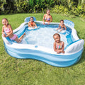 Piscine Gonflable Familiale Intex – Centre de Natation 229 × 229 × 66 cm dès 3 Ans