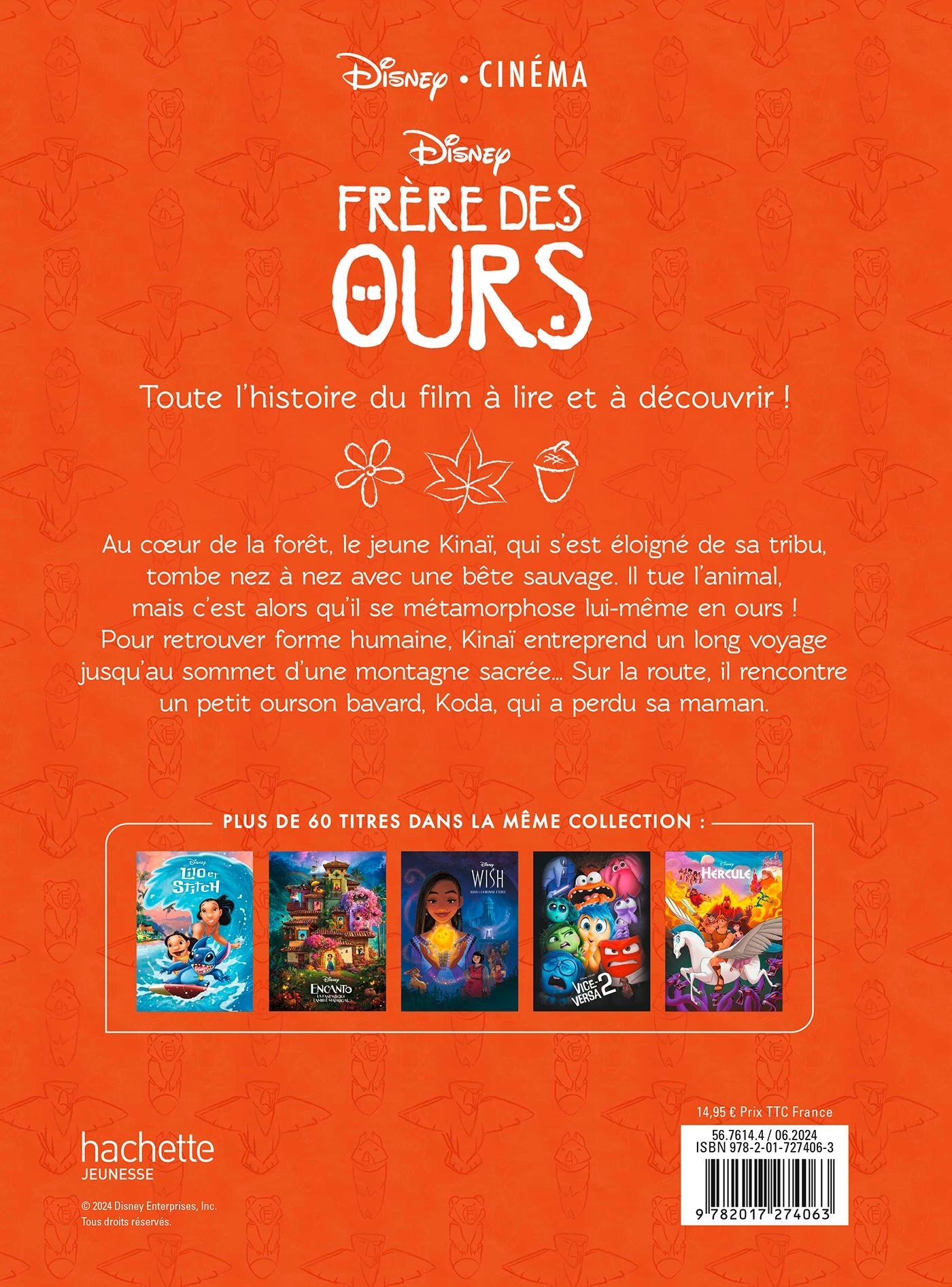Disney – Frère des Ours | Grand Livre Illustré pour Enfants