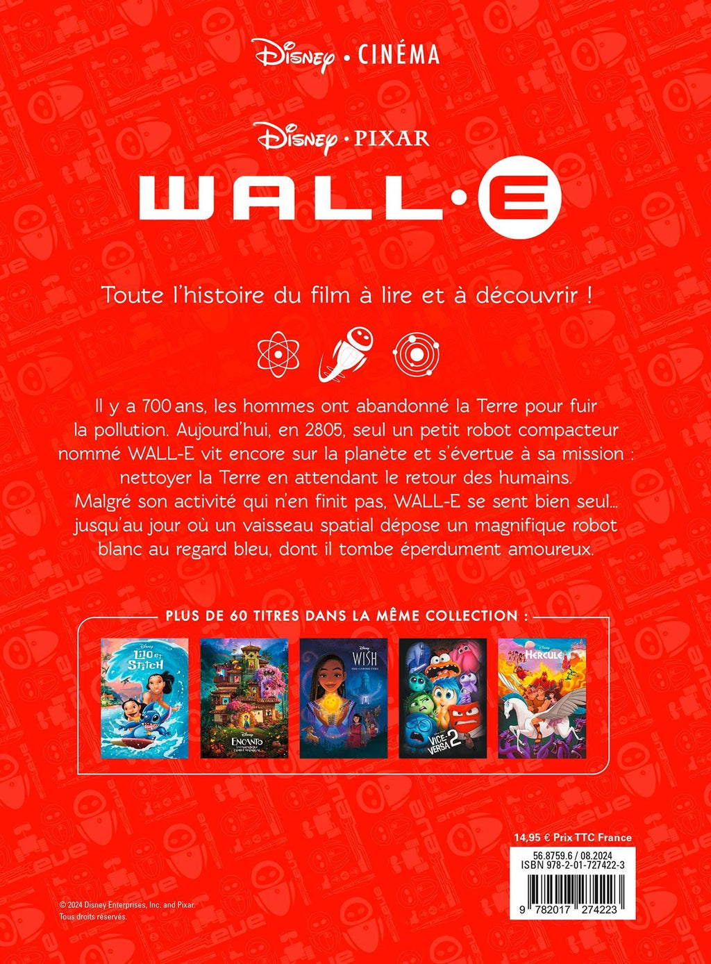 Livre Disney Pixar WALL·E – Le Grand Album Illustré du Film