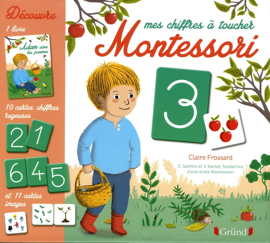 Mes chiffres à toucher Montessori