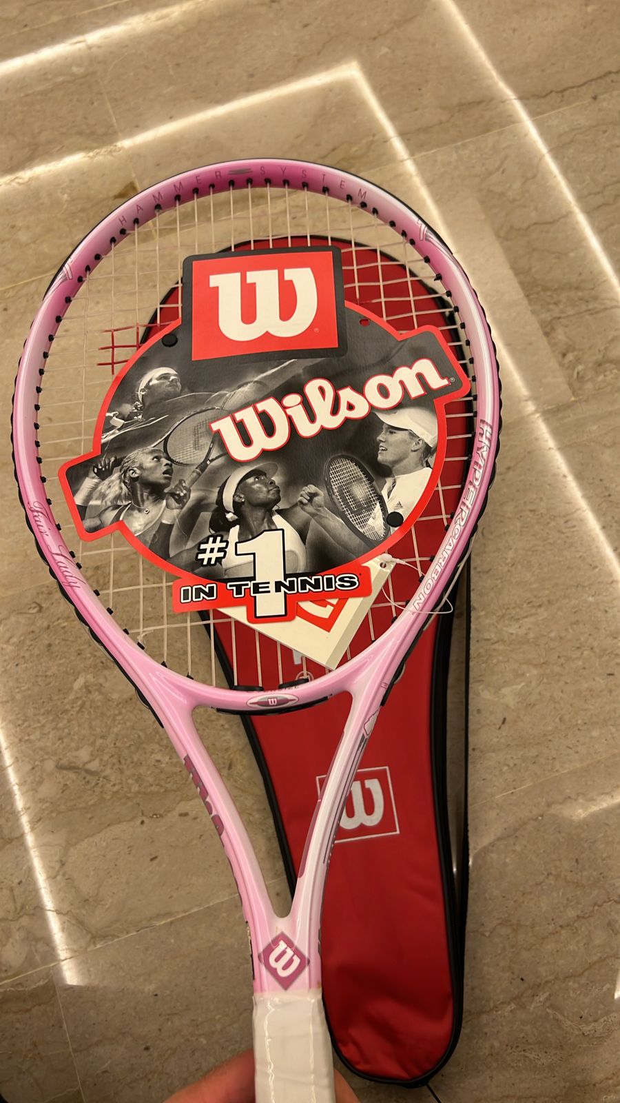 raquettes de tennis WILSON Rose 218,5 g