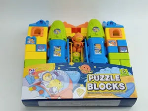 Planet Puzzle Blocks Space Adventure Set by Ching You Toys