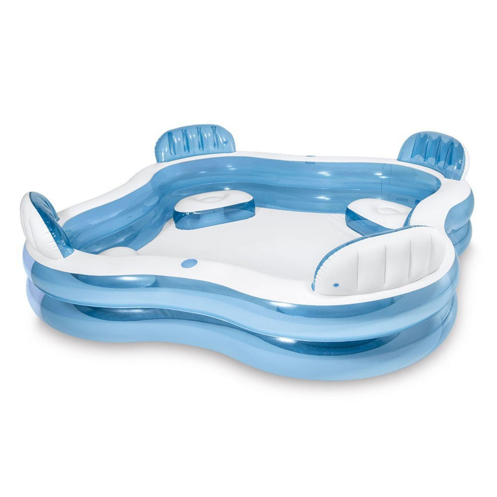 Piscine Gonflable Familiale Intex – Centre de Natation 229 × 229 × 66 cm dès 3 Ans