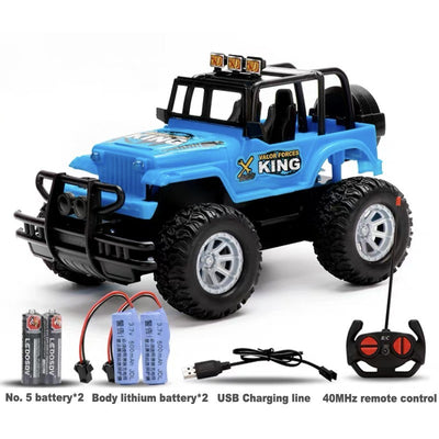 Voiture jouet télécommandée avec charge USB – Jouets pour enfants, garçons
