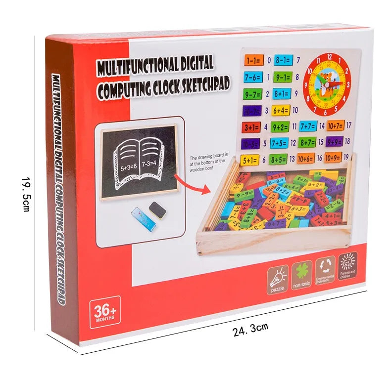 Multifunctional Digital Computing Clock Sketchpad